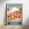 Morocco Travel Poster Landscape Morocco Travel Poster Prints Morocco Travel Poster Canvas Painting Home Bedroom Wall Decor