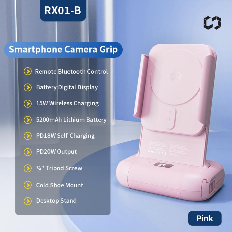 Модернизированная ручка-кнопка для спуска затвора камеры смартфона Bluetooth Ручка для селфи Стабилизатор фотокамеры с заполняющим светом Беспроводная зарядка