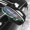 2Pcs Car Rear View Side Mirror Rain Board Eyebrow Guard Sun Visor Sticker For BMW M Performance E90 F20 E46 G30 G20 G05 G11 E48