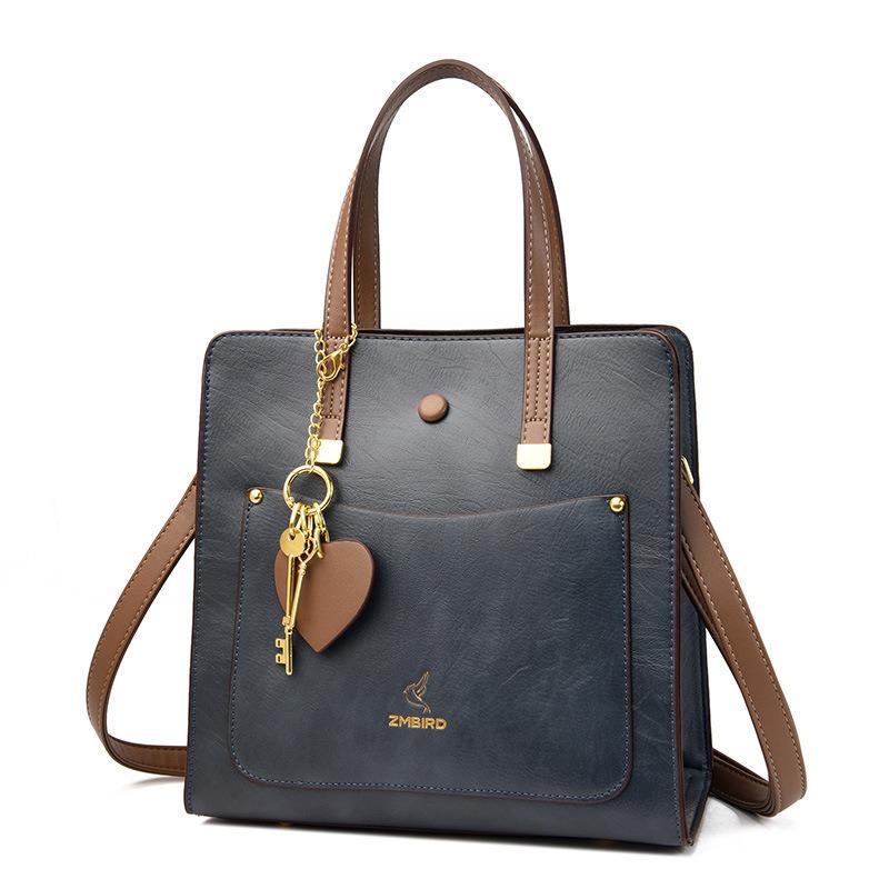 Stylish Bag Retro Tote Bag Women's Texture PU Women's Handbag Shoulder Bag Crossbody Bag