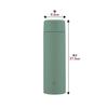 Zojirushi Thermos (ZOJIRUSHI) Seamless Cap, 480ml, Screw-on Stainless Steel Mug, Matte Green, Integrated Cap and Gasket, Easy To Clean, Only 2 Washes