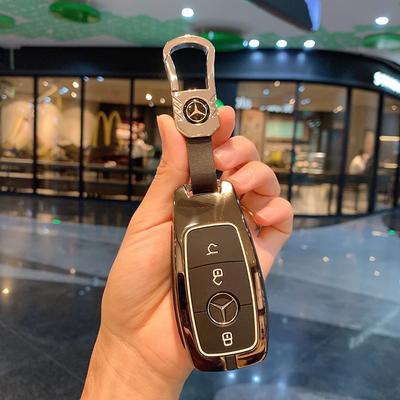 Style Car Remote Key Case Cover For Mercedes Benz A C E S G Class W177 W205 W213 X167 W222 CLA GLE GLB GLS AMG Maybach E1