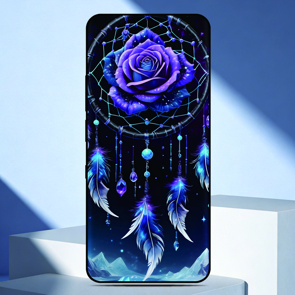 Rose Dream Catcher Phone Case For Motorola Moto G86 Power 5G Painted Back Cover For Moto G75 TPU Soft Fundas Customized Photo