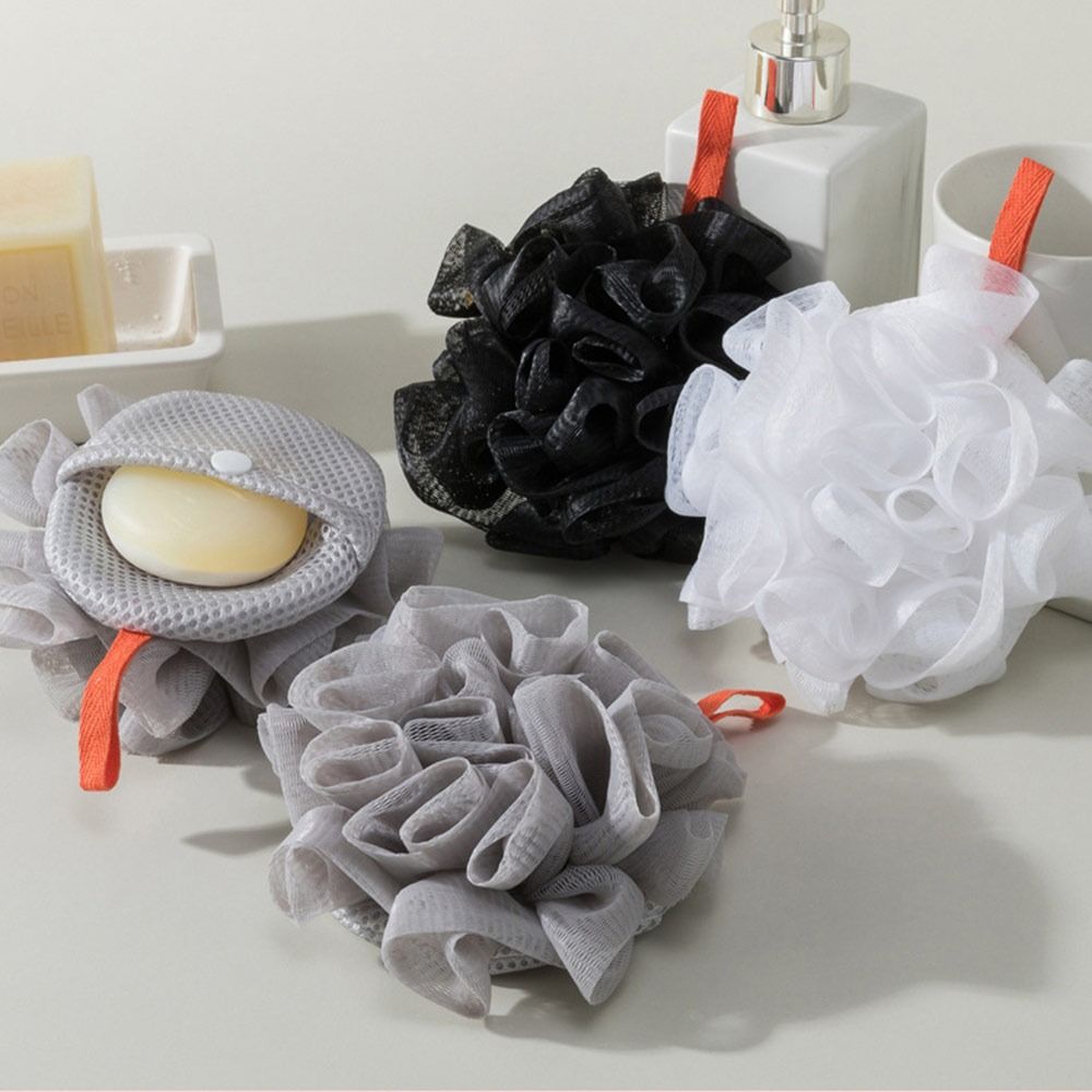 Thickened 2in1 Foaming Net Soap Bag Exfoliating Bathing Bubble Maker New Soaps Saver for Men Women