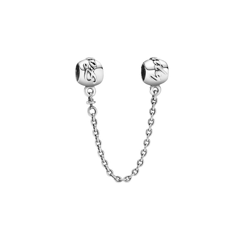 Pandora Family Ties Safety Chain Bracelet Women's Style 791788