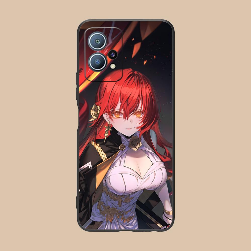 HSR Himeko Matte TPU Mobile Phone Case for Huawei P60 P50 P40 P30 P20 P10 P9 P8 Pro Lite Plus Colorful Printing Cover