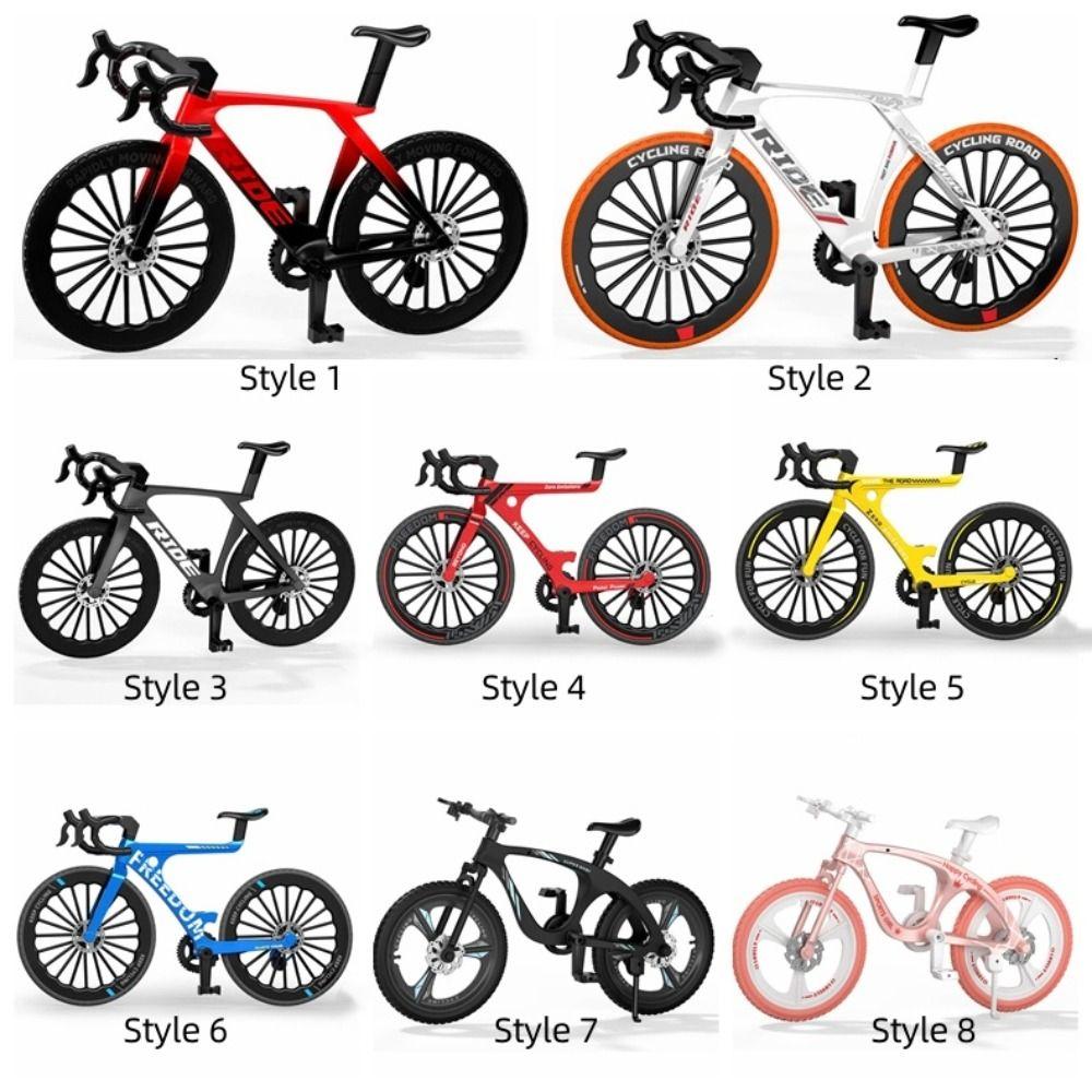 Racing Metal Mini Bicycle Model 1:8 Scale Road BMX Bike Model Mountain Bike Toy Kids Toy