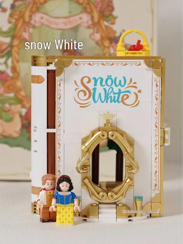 Лесной поцелуй и Желание Пазл 3D Книга из строительных блоков: Развивающий игровой набор для сборки