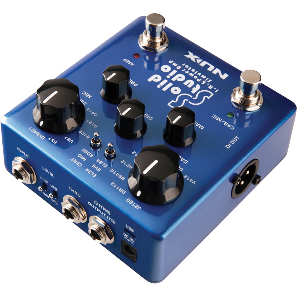 NUX Solid Studio IR Power Amp Simulator Гитарный эффектор NSS-5 и
