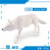 Симуляция Статичная Лесное Животное Белый Волк Модель Волчонок Арктический Волк Рычащий Волк Статический Набор Украшений Игрушка