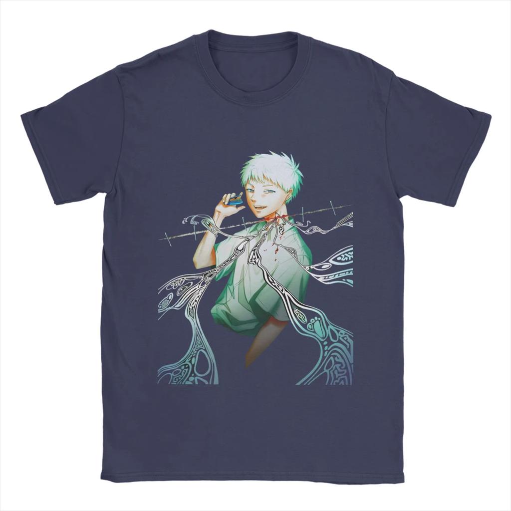 Футболка The Summer Hikaru Died Популярные футболки Футболка с коротким рукавом Уличный стиль Летняя 100% хлопок Круглый вырез Оверсайз Топ Футболки