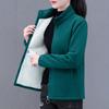 Plus Velvet Short Jacket Women's Winter Spring and Autumn Polar Fleece Thickened Autumn and Winter Sweater