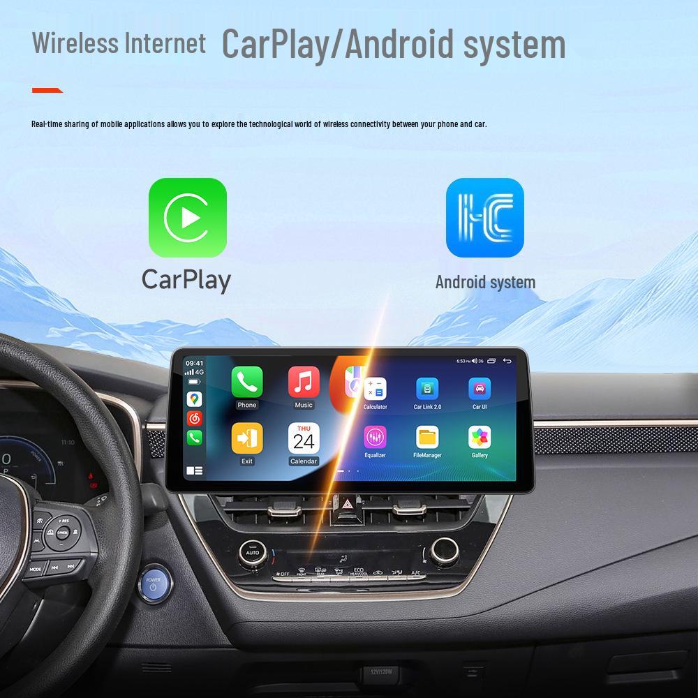 12,3-дюймовый Android-дисплей с сенсорным экраном и поддержкой CarPlay для Toyota Asia Lion 2021 года