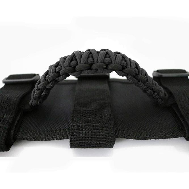 2X Black Roll Bar Grab Handles Grip Handle for Jeep Wrangler  YJ CJ TJ JK JKU JL