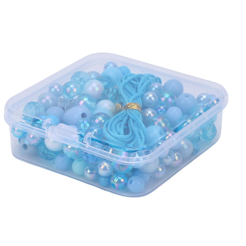 Смешанные бусины Милые Стильные АБС-пластиковые Ассорти Бусины с Нитью для Бисероплетения для Изготовления Ювелирных Изделий и Рукоделия