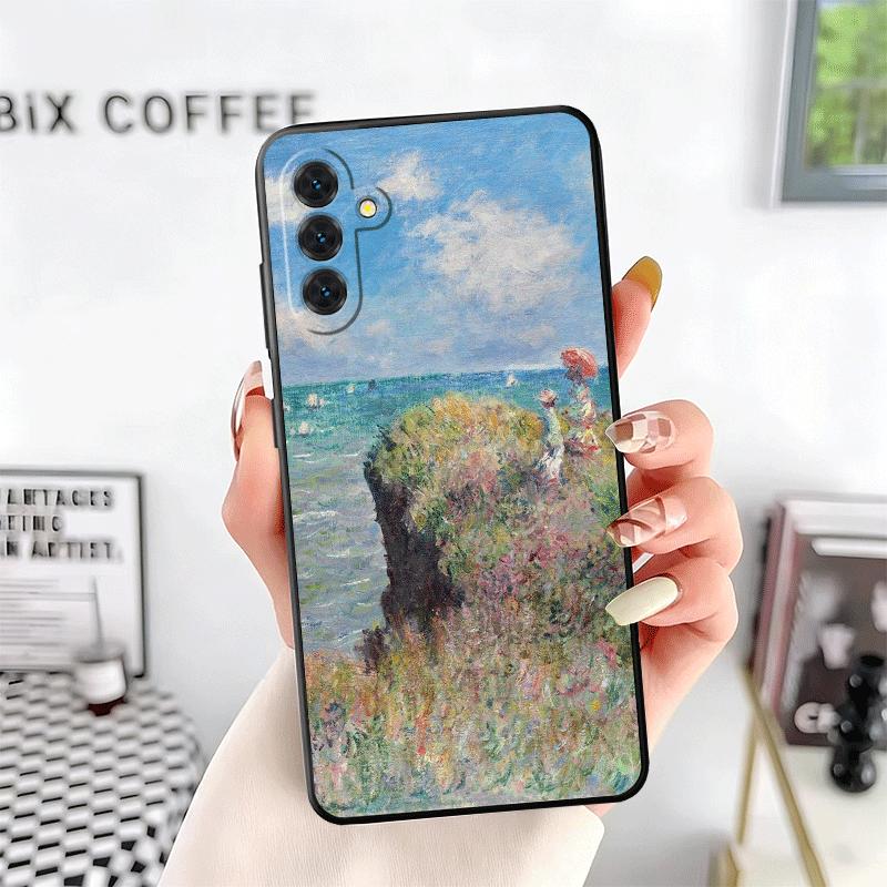 Масляная живопись Клода Моне Мягкий чехол для телефона для Samsung A17 A37 A57 A16 A26 A36 A56 A15 A25 A35 A55 A14 A24 A34 A54 A13 A23 A33 A5