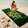 1Pc Turtles Action Pose Beach Towel Quick Dry Multiuse For Beach Pool Gym Yoga Home Travel Christmas Halloween Xmas Gift S1501