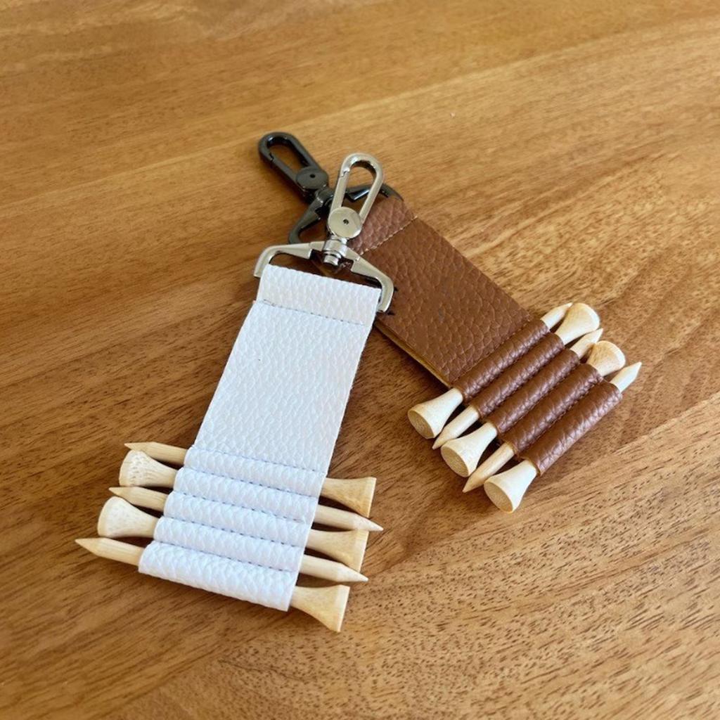 Крепление для сумки для гольфа Держатель для мячей для гольфа Аксессуары для сумки для гольфа Органайзер для сумки для гольфа Ремень из искусственной кожи Сумка для мячей для гольфа