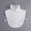 Korean Hollow Out Lace Fake Collar for Sweater Blouse Shirt Detachable Shirt Collar Neckwear Lapel Blouse Top False Collar