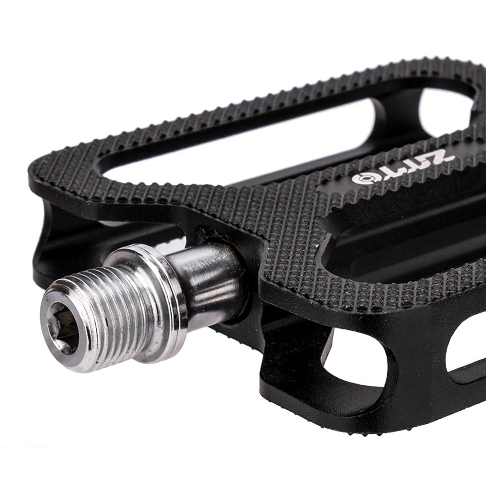 ZTTO Mountain Bikes Flat Platform Beach Pedals City Bicycle Aluminum Smooth Bearing MTB Pedal Antiskid Ultralight K624 Bike Part