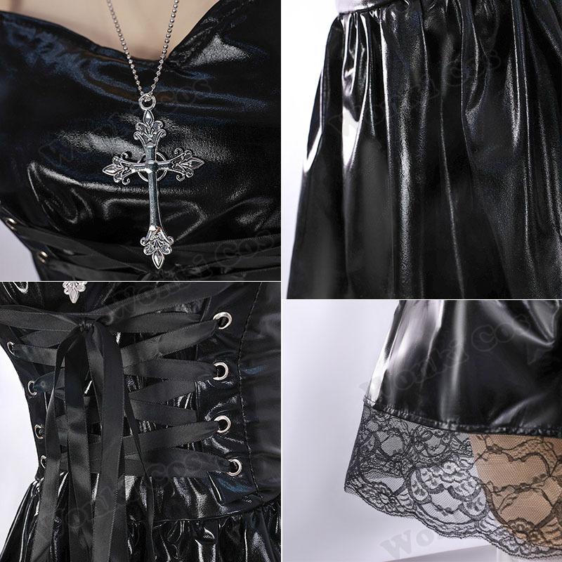 Костюм для косплея Амане Миса Костюмы JK Миса Косплей Черное платье Парик Волосы Для Женщин Девушка Ролевая Игра Вечеринка Хэллоуин Наряды