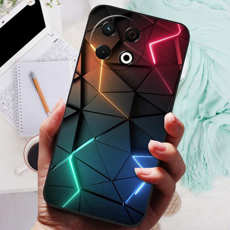 Для чехла Tecno Spark 30 Pro Мягкие силиконовые чехлы для телефона из ТПУ для Tecno Spark 30 KL6 Spark30 Pro KL7 Чехол Бампер Ударопрочный Coque
