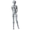 TAMASHII NATIONS S.H.Figuarts Body-chan -Каркас- (Серый цвет Вер.) Подвижная фигурка, окрашенная в ПВХ и АБС-пластик, примерно 135 мм.