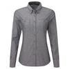 Womens/Ladies Organic Fairtrade Certified Chambray Formal Shirt