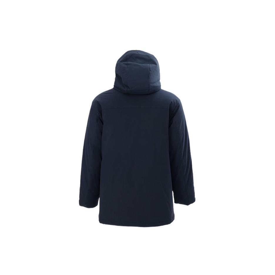 Converse Down Jackets Men's Black Hooded Moderate MCJ119-023