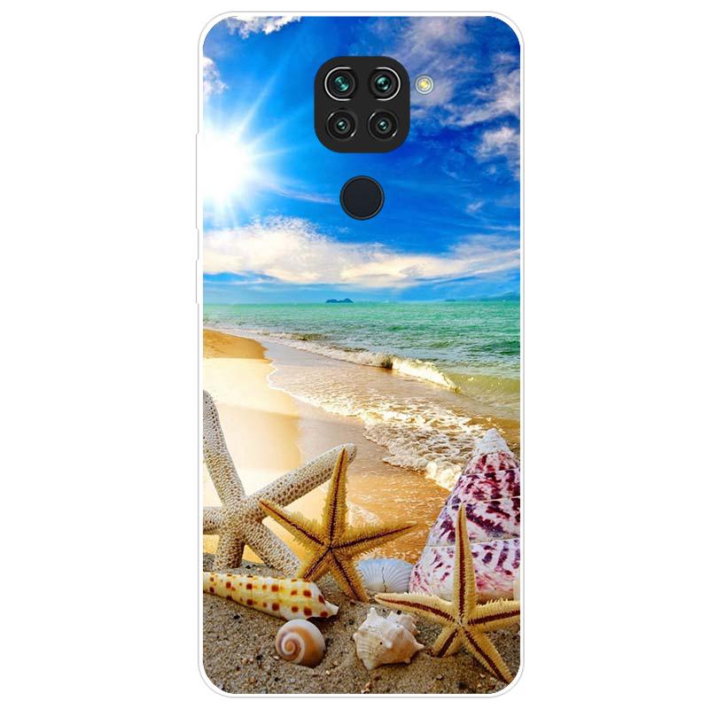 Чехол для телефона Xiaomi Redmi Note 9 Чехол 6.53;' Мягкий силиконовый чехол-накладка из ТПУ для Xiaomi Redmi Note 9, чехол-накладка Fundas Para