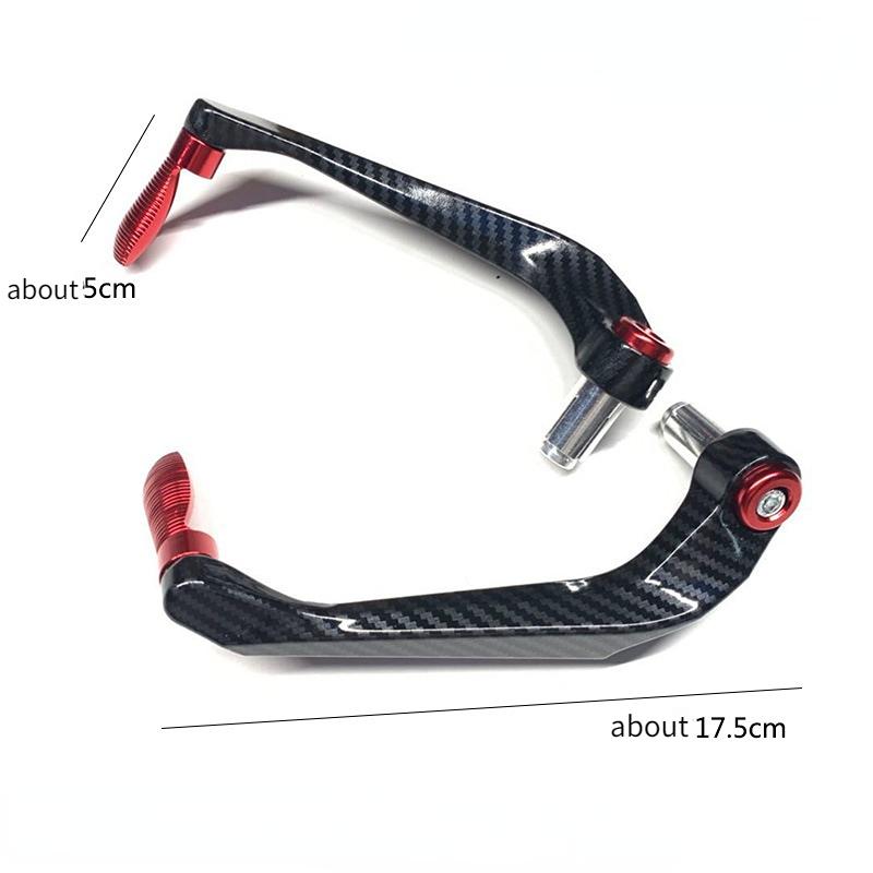 Руль мотоцикла, тормозные рычаги сцепления, защитная ручка, мотоциклетные детали, универсальный велосипед с ЧПУ, алюминий + ABS