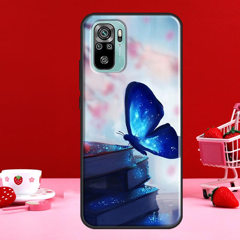 Красивый чехол с бабочкой для Redmi Note 10 Pro, чехол для Redmi Note 11 Pro Note 8 9 Pro 9S 10S 11S 9C 9A 9T