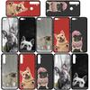 Чехол для iPhone 16 15 14 Xiaomi Redmi Note 13 12 11 Pro Max X 10 8 9 XR Samsung Galaxy S24 S23 A05 12C 13C OPPO Huawei France Bulldog Dog Phone Case