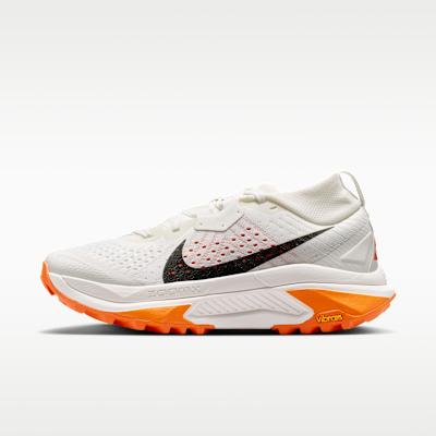 Women's Sneakers Nike Wmns ZoomX ACG Zegama 'Summit White Safety Orange Black'