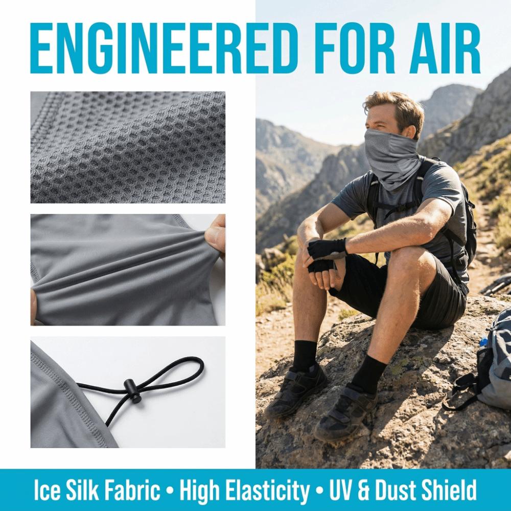 Wind Outdoor Cycling Masks Light Cool Ice Silk Mask New Face Scarf Cycling