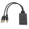 Bluetooth 5.0 Audio Receiver USB + 3.5mm Jack Stereo Adapter For Car AUX Speaker