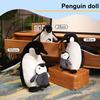 Милая плюшевая игрушка пингвин кукла для детей мягкая подушка для сна кукла пингвин украшение для вечеринки подарки на день рождения