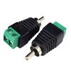 RCA Male Audio Connector with Green Terminal