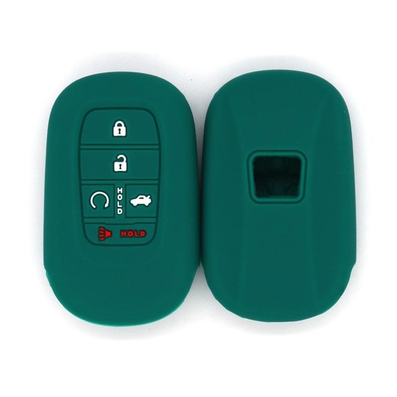Силиконовый чехол для ключей с 5 кнопками, автоаксессуары для HONDA CIVIC Accord Vezel Pilot Freed CRV
