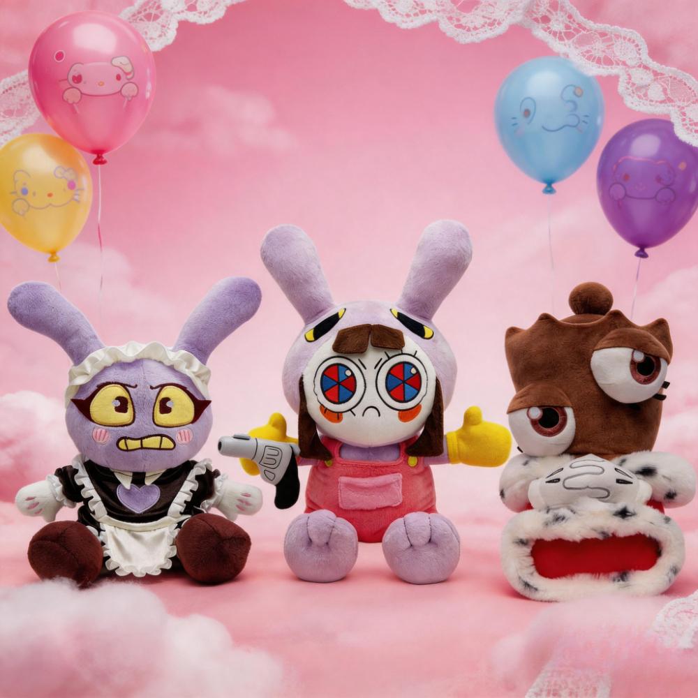 The Amazing Rabbit Stuffed Toy Holiday & Birthday Gift Circus New Circus Plush Jax Cotton Doll