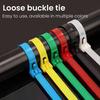 Cable Zip Ties Releasable Adjustable Nylon Cable Ties Multi-Purpose Self-Locking Plastic Wire Ties for Cord Management