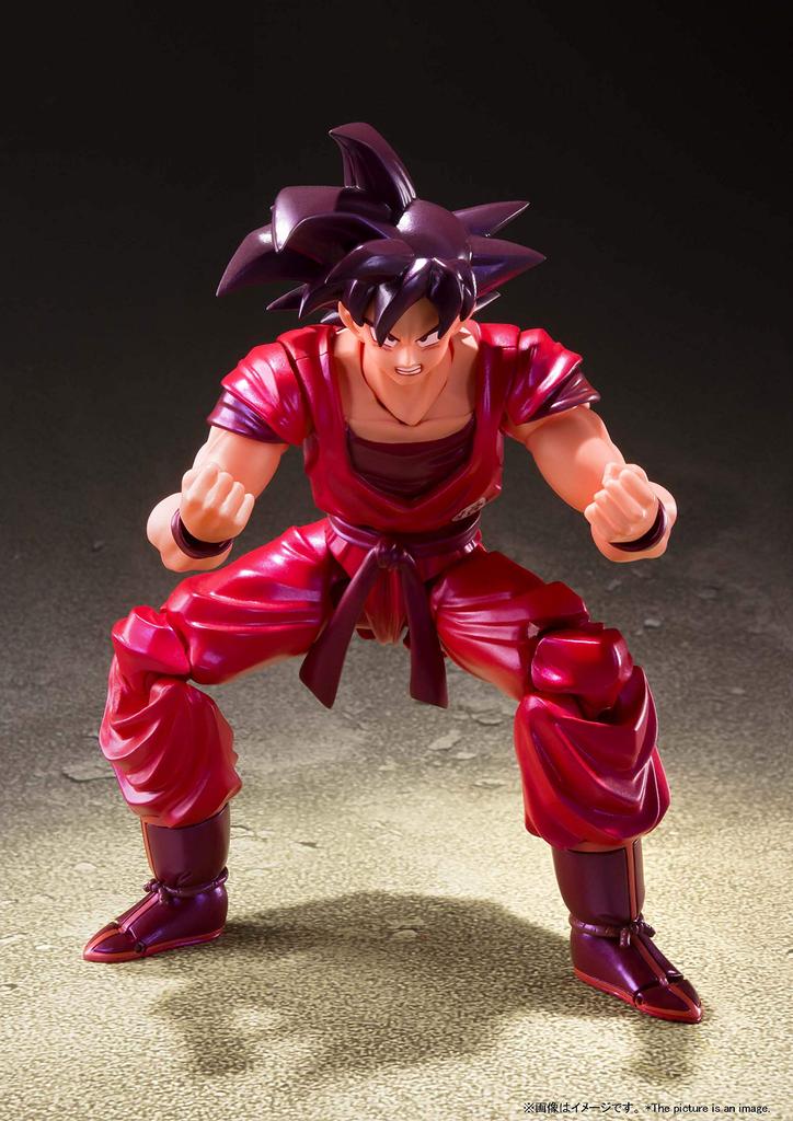 TAMASHII NATIONS Dragon Ball Son Goku Kaioken примерно 140 мм окрашенная подвижная фигурка SHFiguarts ПВХ и АБС