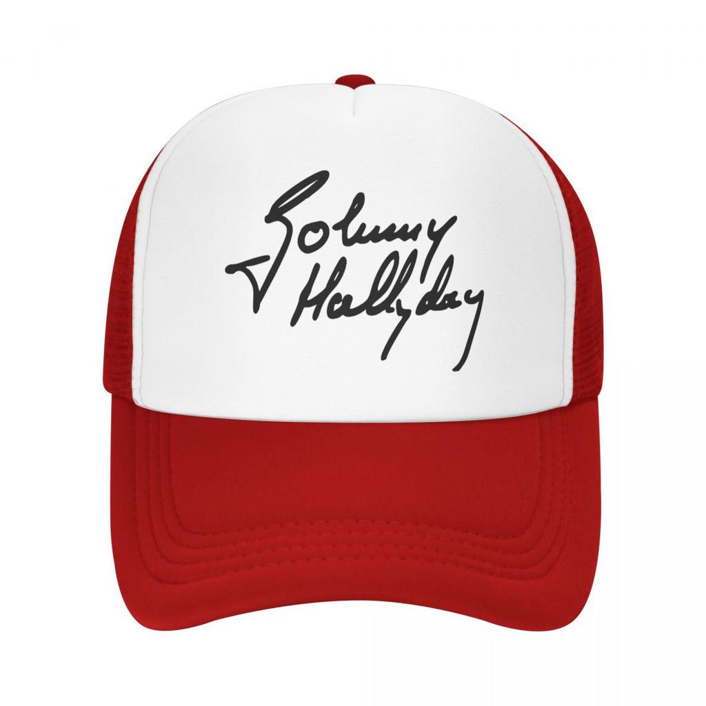 Персонализированная бейсболка French Legend Rock Johnny Hallyday, WoUnisex, унисекс, дышащая шляпа дальнобойщика, уличные кепки Snapback, летние шапки