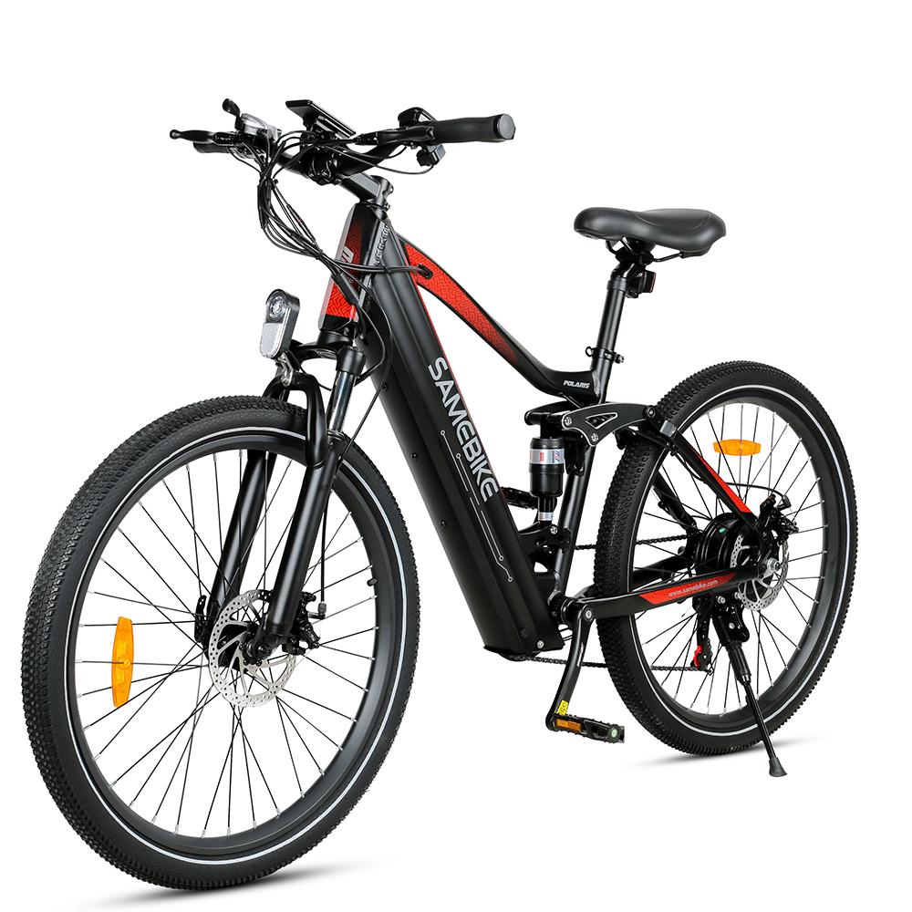 EU Stock Original Samebike XD26-II Electric Bike 750W 48V 14AH 26-inch Full Suspension Ebike Mountain Electric Bicycle