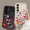 Чехол для телефона с принтом свежих цветов для Samsung S24 FE S23 Ultra S22 Plus S21 S20 FE A55 A35 A54 A53 A52 A34 A15 A14, противоударный, мягкий, защитный чехол из ТПУ