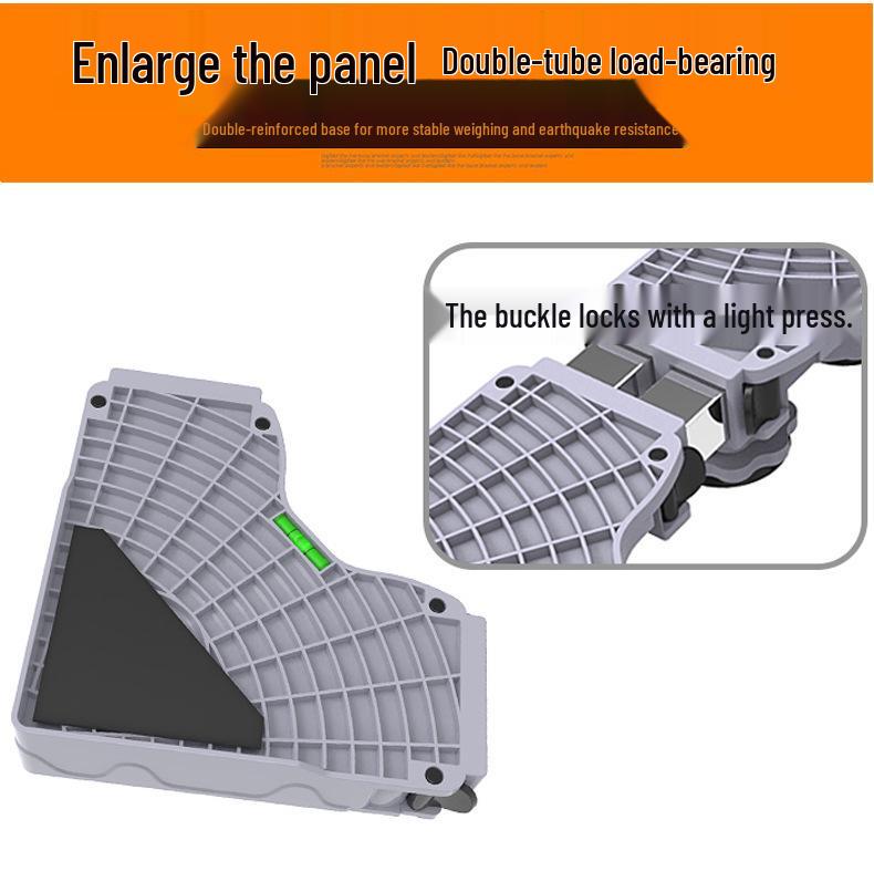 Регулируемая подставка для бытовой техники: Мобильная, Вентилируемая, Влагостойкая Стойка для Холодильника и Стиральной Машины