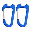 Easy To Carry Aluminum Carabiner Keychain Buckle Outdoor Gear