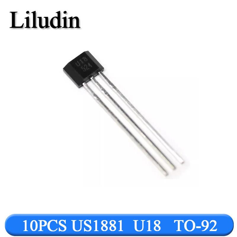 10 шт./лот SS49E OH49E A3144E SS40AF SS41F SS495A US1881 UGN3503 OH137 ATS276 Датчик Холла Датчик Холла Датчик эффекта Холла TO-92