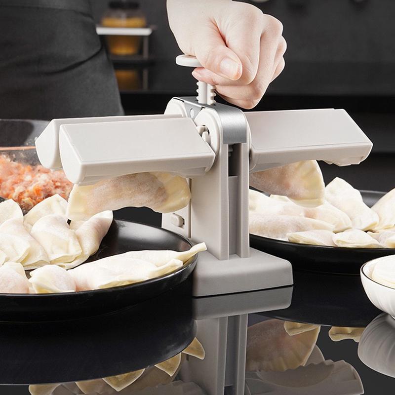 Машина для лепки пельменей Бытовая Двухголовочная Автоматическая Форма для пельменей Машина для лепки эмпанада Пресс для потстикеров Ручная машина для лепки пирогов Кухня
