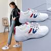 Новая летняя обувь женская спортивная и повседневная обувь детская весенне-осенняя универсальная маленькая белая обувь нишевая обувь на толстой подошве женская